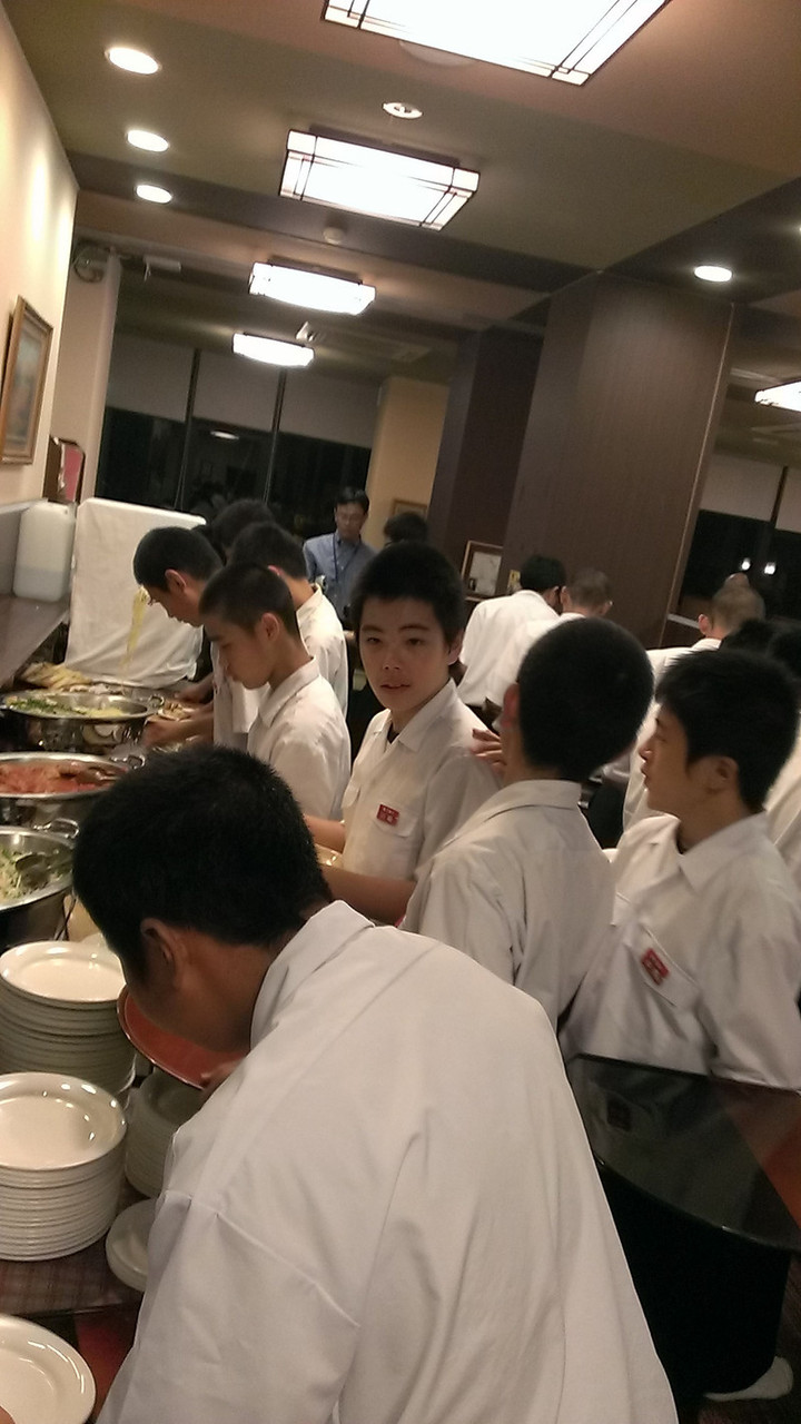 ホテルに着きました