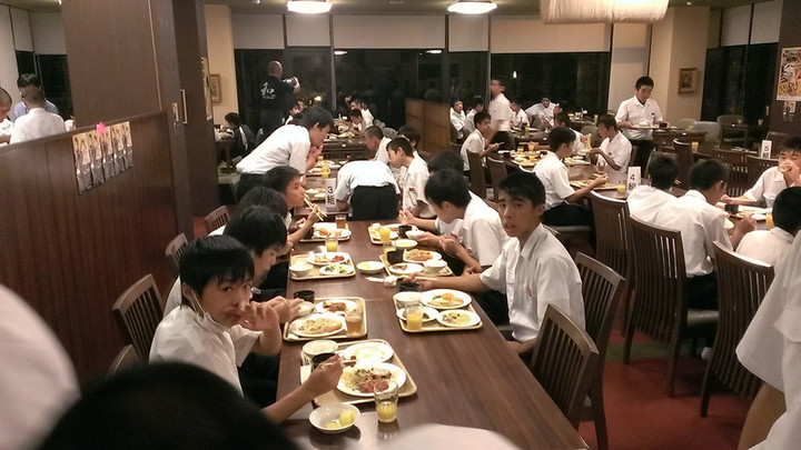 ホテルに着きました