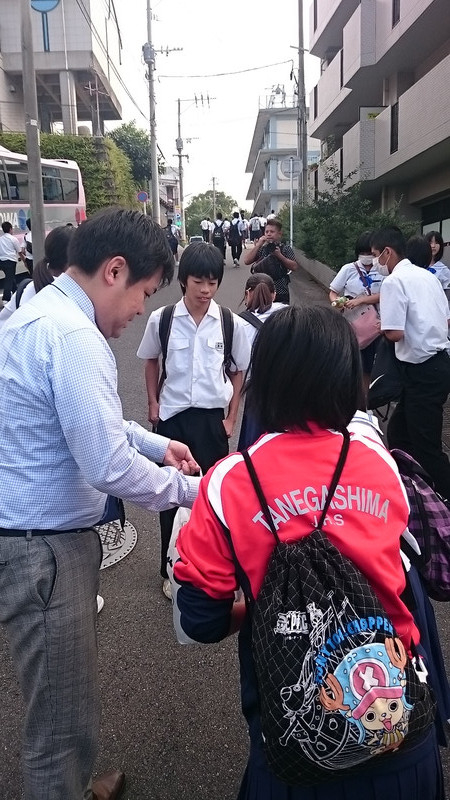 修学旅行１日目（長崎自主研修スタート）