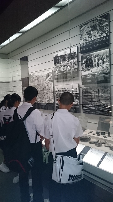 修学旅行２日目（原爆資料館）