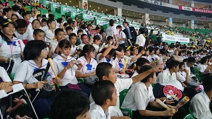 修学旅行２日目（ソフトバンクVS楽天）