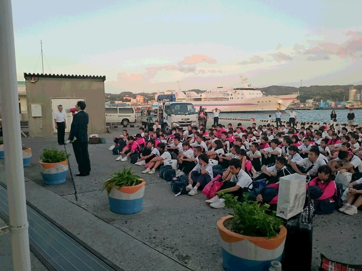 修学旅行３日目（解散式）