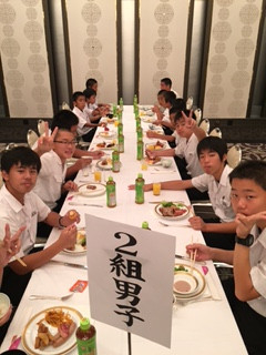 修学旅行３日目（おはようございます）