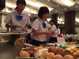 修学旅行３日目（おはようございます）