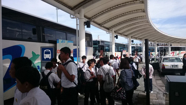 鹿児島着きました