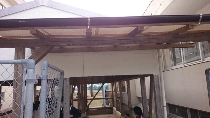 屋根がつきました②